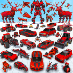 Deer Robot Car Game MOD APKs 1.0.31 (Unlimited Money)