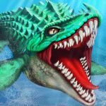 Jurassic Dino Water World MOD APKs 15.03 (Unlimited Gems)