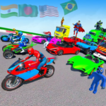 Superhero Mega Ramp Challenge MOD APKs 6.0.5 Unlimited Money