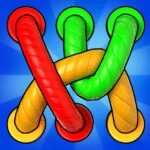 Twisted Rope Puzzle 3D Game MOD APKs 1.0.57 (Unlimited Money)